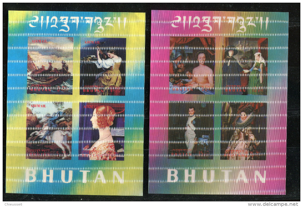 Bhoutan **  Blocs 30 - 31  - Napoléon - Bhutan