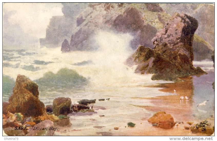 SARK, Dixcart Bay, 2 Scans - Sark