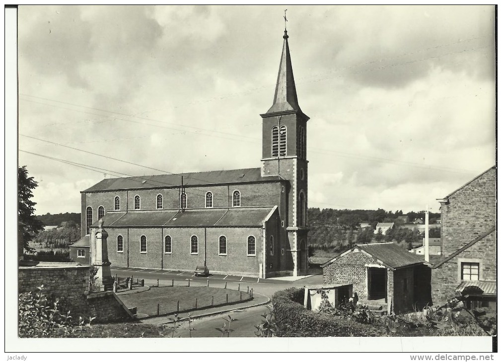 Haillot -- L' Eglise.     (2 Scans) - Ohey