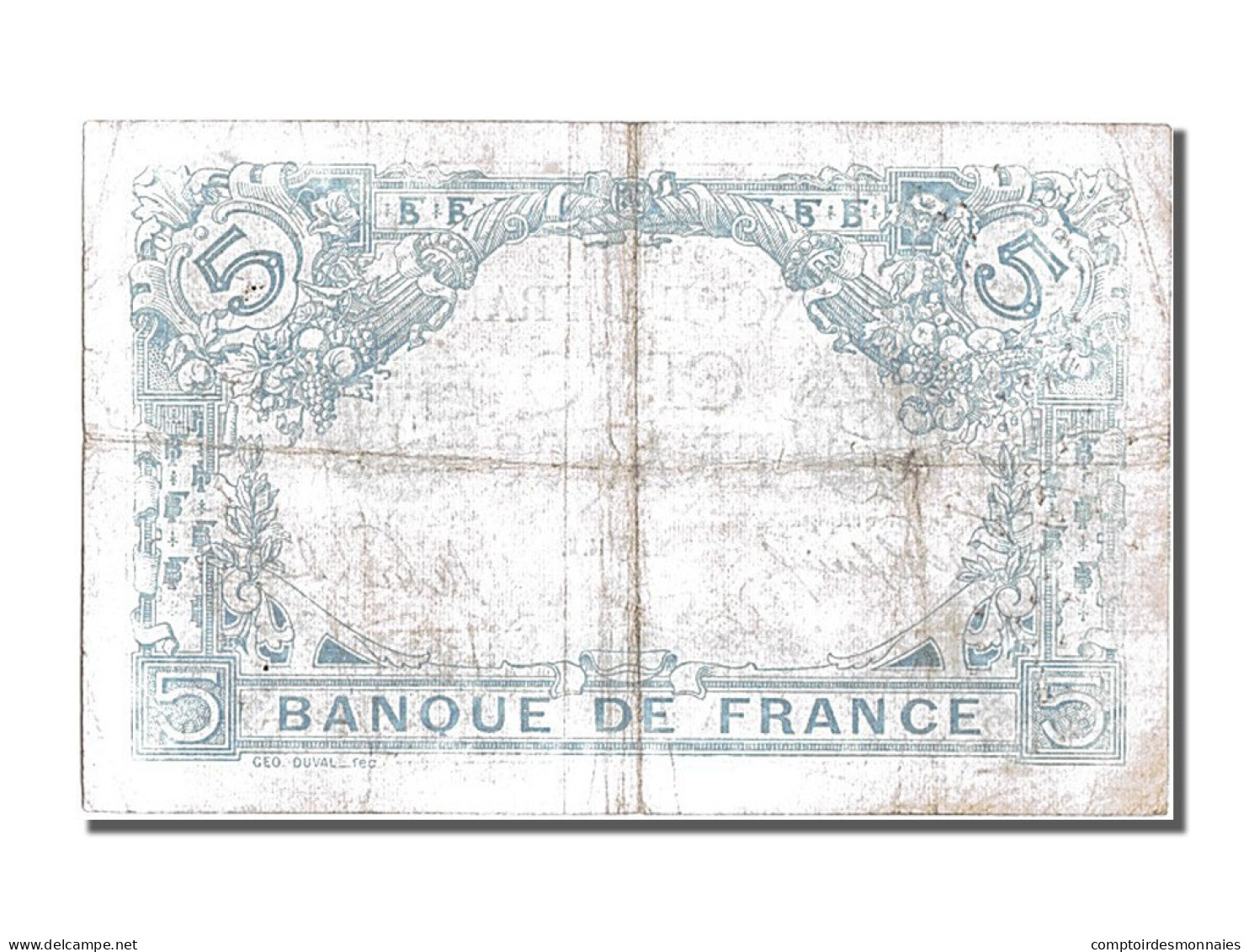 Billet, France, 5 Francs, 5 F 1912-1917 ''Bleu'', 1914, 1914-04-07, TTB - 5 F 1912-1917 ''Bleu''