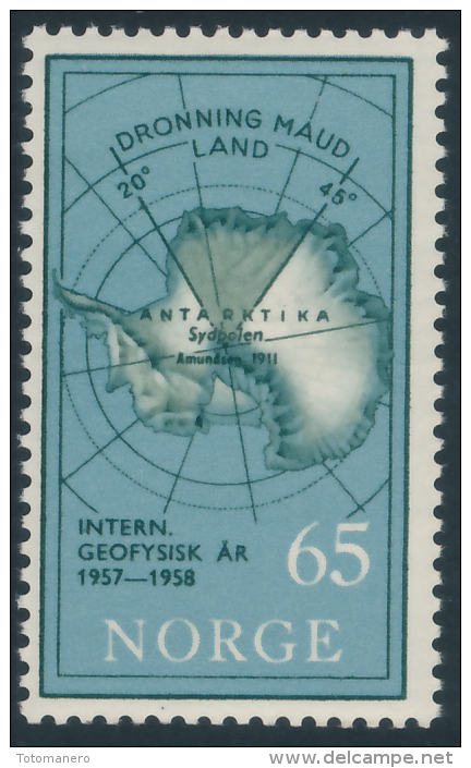 NORWAY/Norwegen 1957 IPY Dronning Maud Land  - Antarctica** - Anno Geofisico Internazionale