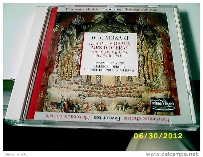 Airs D'opéras Pour Vents .......   Wolfgang Amadeus Mozart - Opere