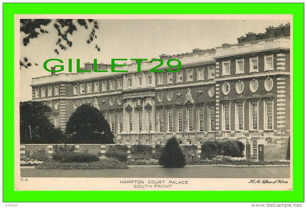 LONDON BOROUGH OF RICHMOND UPON THAMES. UK - HAMPTON COURT PALACE, SOUTH FRONT - - Autres & Non Classés