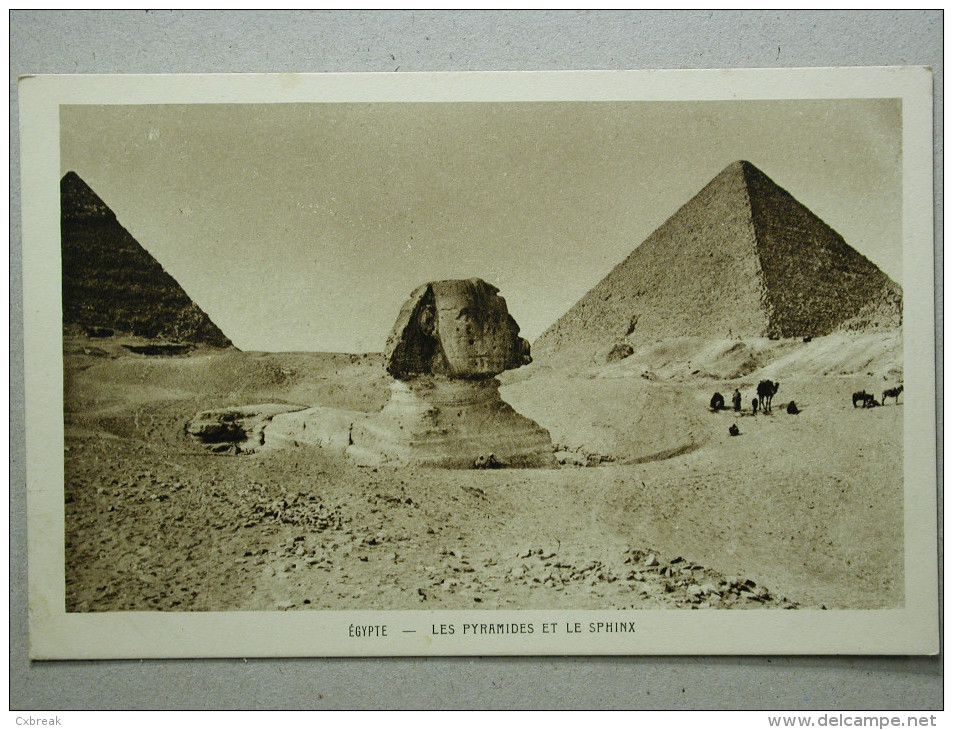 Egypte, Le Pyramides Et Le Sphinx - Pyramides