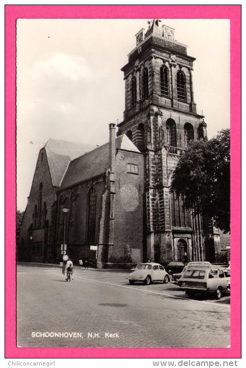 Schoonhoven Ned. Herv. Kerk - Vieilles Voitures - Coccinelle - JOSPE  - W. TIMMER - Schoonhoven