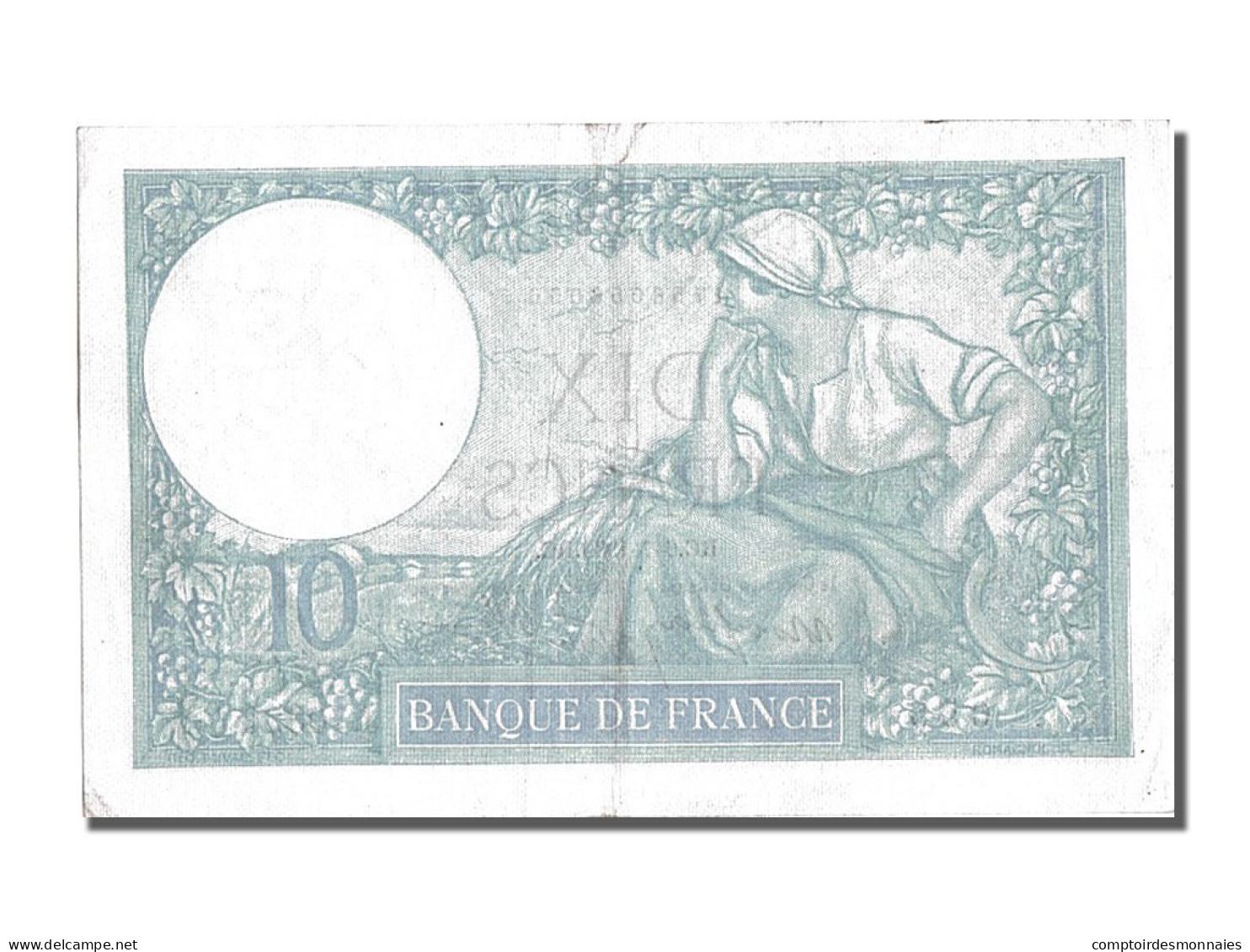 Billet, France, 10 Francs, 10 F 1916-1942 ''Minerve'', 1939, 1939-07-06, SPL - 10 F 1916-1942 ''Minerve''