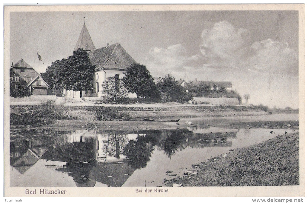 BAD HITZACKER Bei Der Kirche 3.9.1929 Gelaufen - Hitzacker