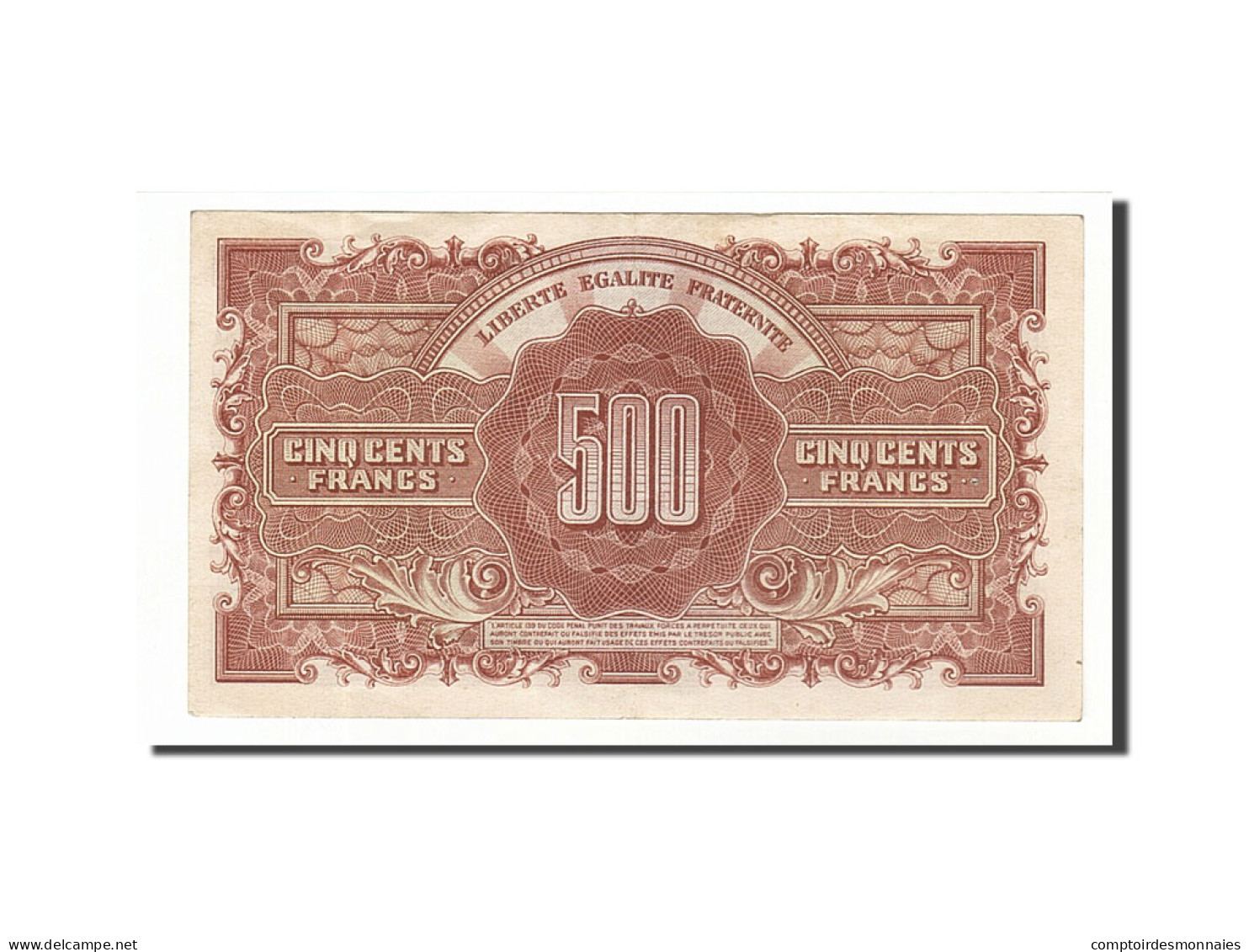 Billet, France, 500 Francs, 1943-1945 Marianne, 1945, 1945-06-01, SUP - 1943-1945 Marianne