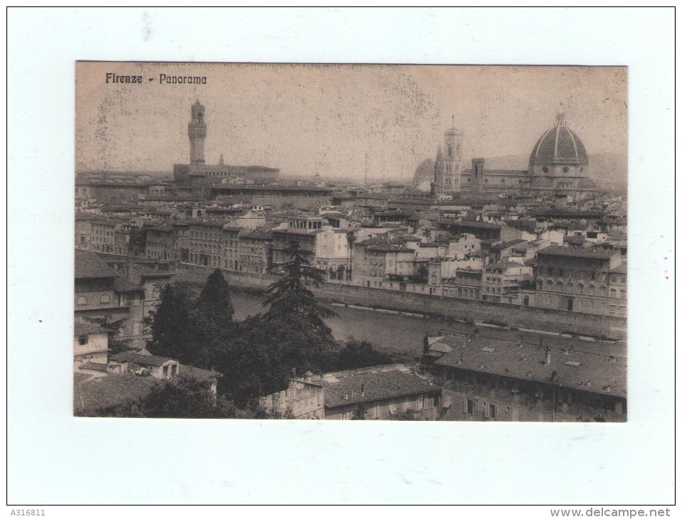 CPA FIRENZE PANORAMA - Firenze