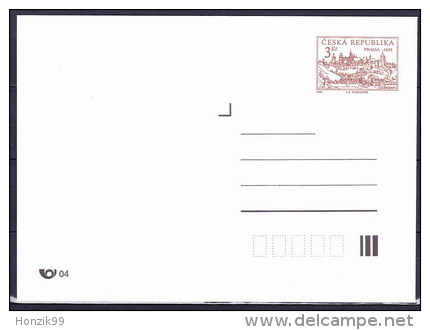 Tchéque République 1994, Envelope Prague (COB 1 A) - Buste