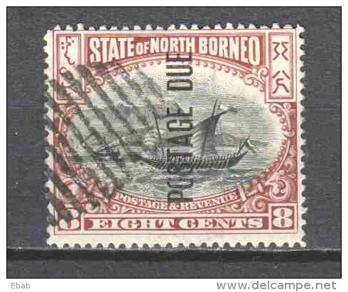 British North Borneo 1897 POSTAGE DUE 13-I - Noord Borneo (...-1963)