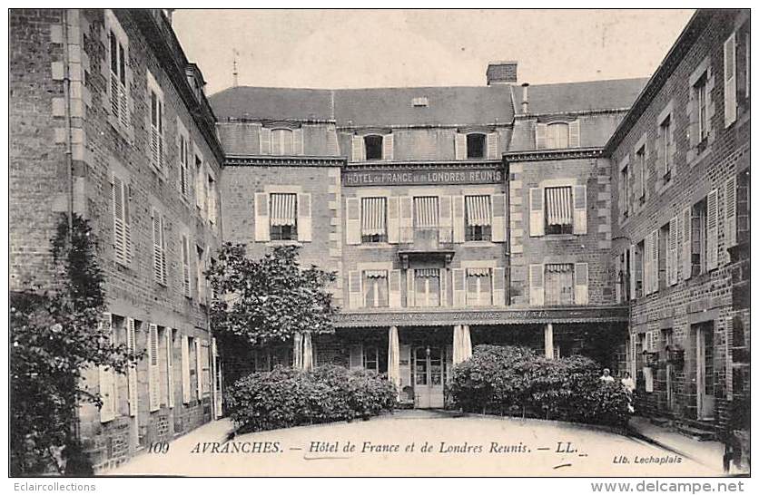 Avranches    50       Hôtel De France Et De Londres - Avranches