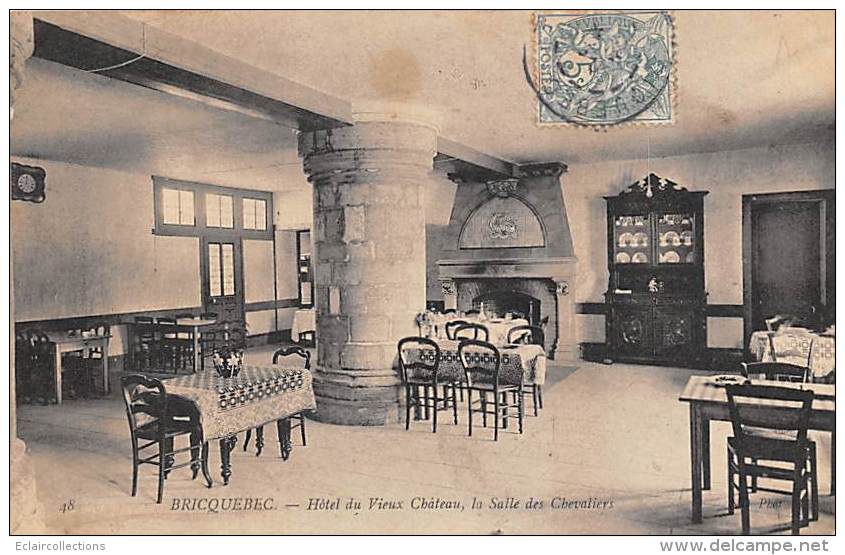 Bricquebec     50      Hôtel Du Vieux Château  . Salle Des Chevaliers - Bricquebec