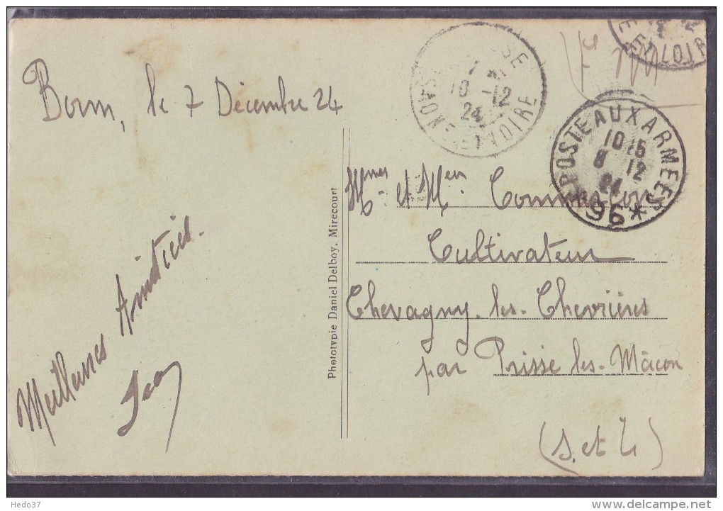 Cachets Militaires - Lettre - Cachets Militaires A Partir De 1900 (hors Guerres)