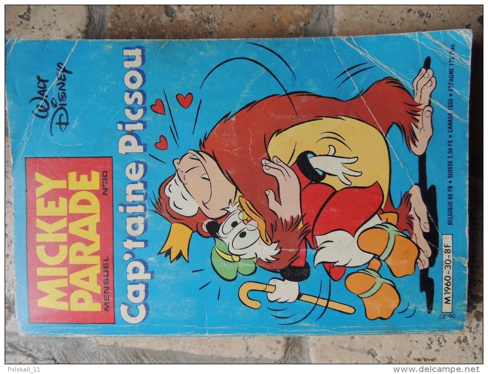 LIVRE REVUE MICKEY PARADE N°30 - Mickey Parade