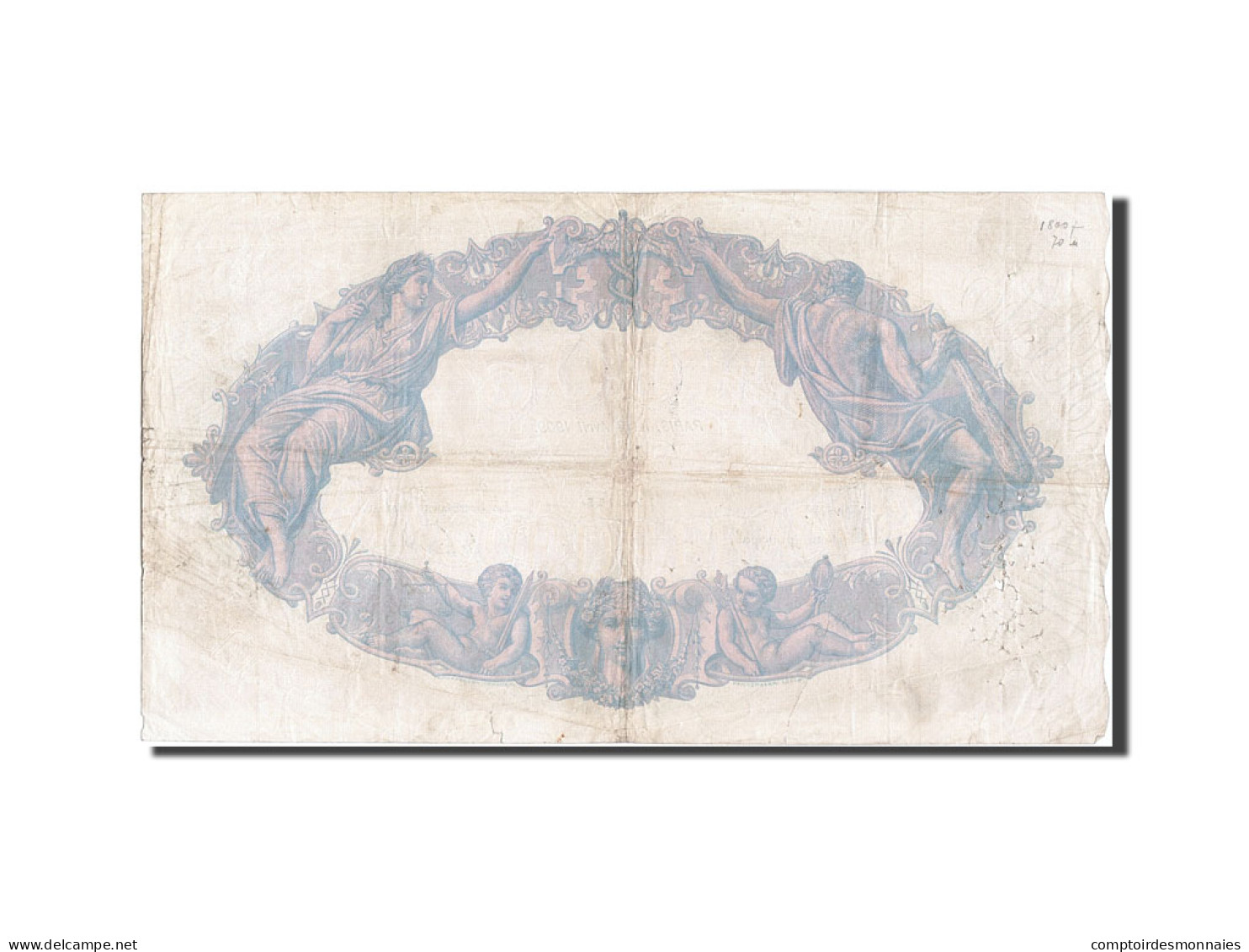 Billet, France, 500 Francs, 500 F 1888-1940 ''Bleu Et Rose'', 1909, 1909-04-16 - 500 F 1888-1940 ''Bleu Et Rose''