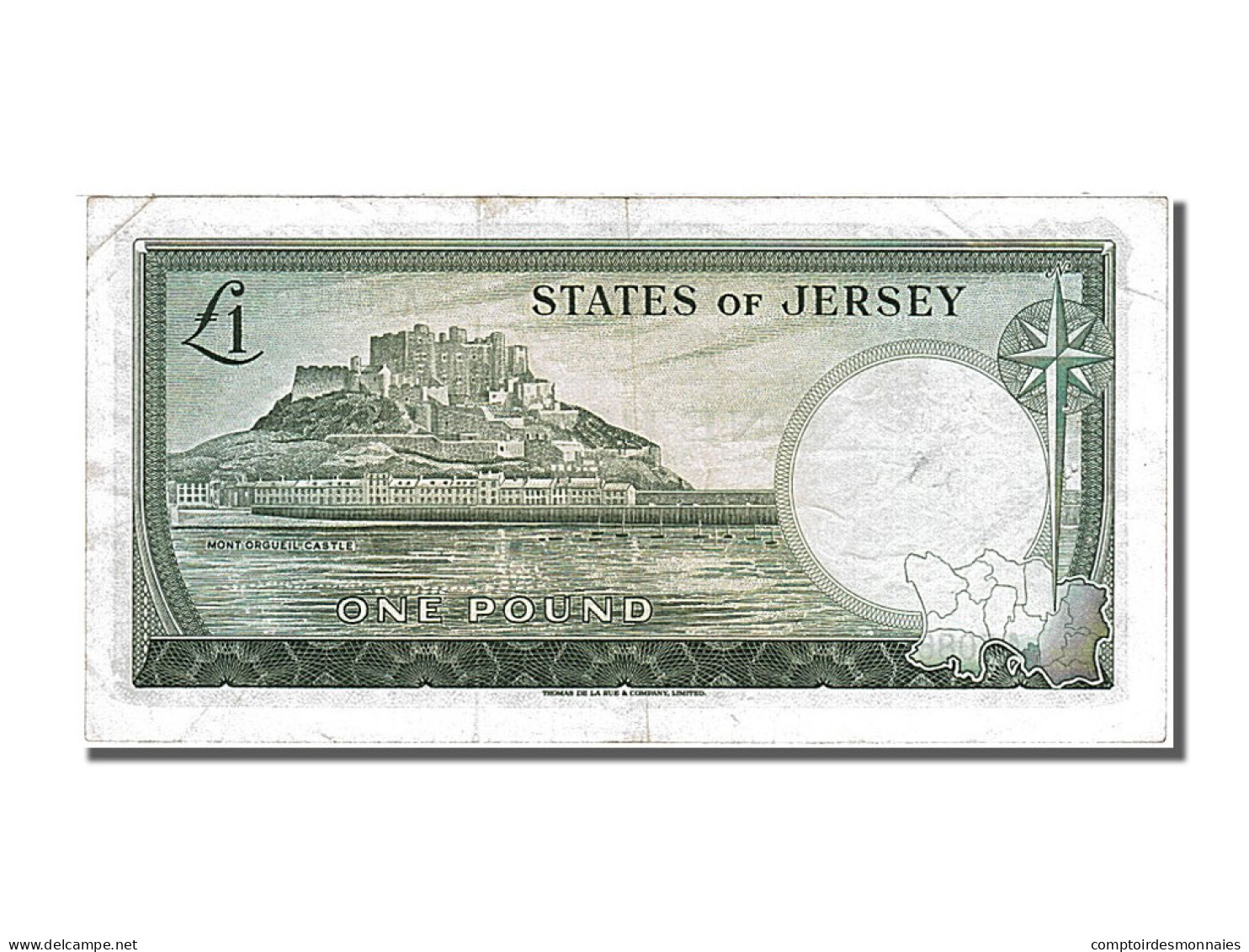 Billet, Jersey, 1 Pound, 1963, TTB+ - Jersey