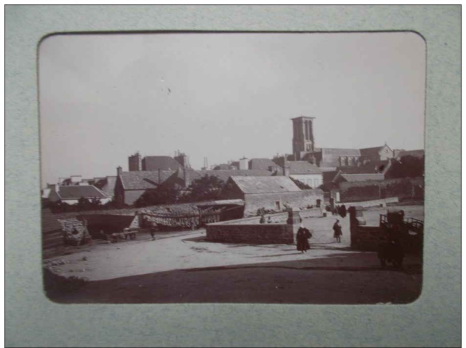 PHOTO DE DOUARNENEZ ( 29 BRETAGNE ) Une  Vue  1898/1902 - Lieux