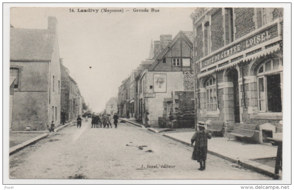 53 MAYENNE - LANDIVY Grande Rue - Landivy