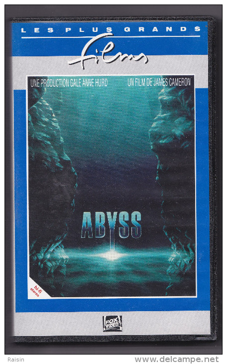 Abyss  VHS SECAMP 1561 15  Fox Video  Film James Cameron  BE - Science-Fiction & Fantasy