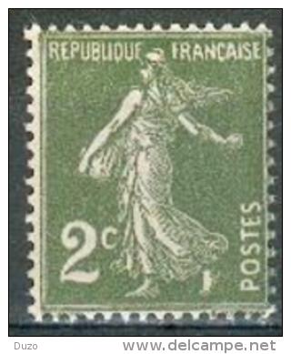 France - 1932/37 - Type Semeuse Fond Plein - 2 C. Vert Foncé - Y&T N°278 ** Neuf Luxe ( Gomme D´origine Intacte) - Nuovi