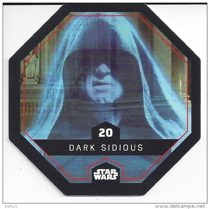 STAR WARS - Jeton Leclerc Cosmic Shells N° 20 - DARK SIDIOUS - Autres & Non Classés