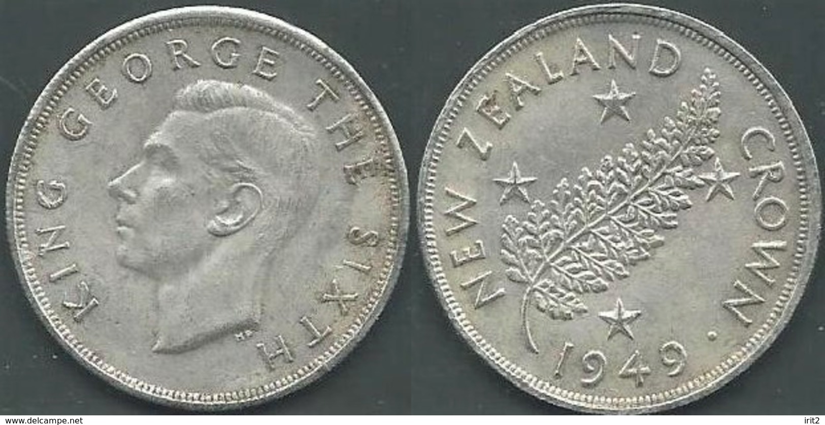 1949 NUOVA ZELANDA - New Zealand, GEORGE VI - Weight  21 Gr - Nuova Zelanda