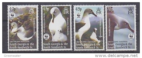 South Georgia 2003 WWF/Grey Headed Albatross 4v  ** Mnh (26363A) - Zuid-Georgia