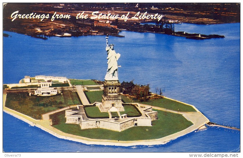 NEW YORK, Statue Of Liberty, 2 Scans - Estatua De La Libertad