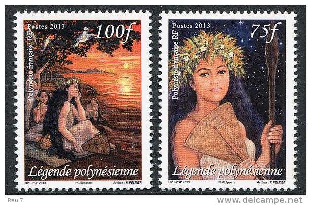 Polynésie 2013 - Art, Peintures, Tableaux, Journée De La Femme - 2val Neuf // Mnh - Unused Stamps