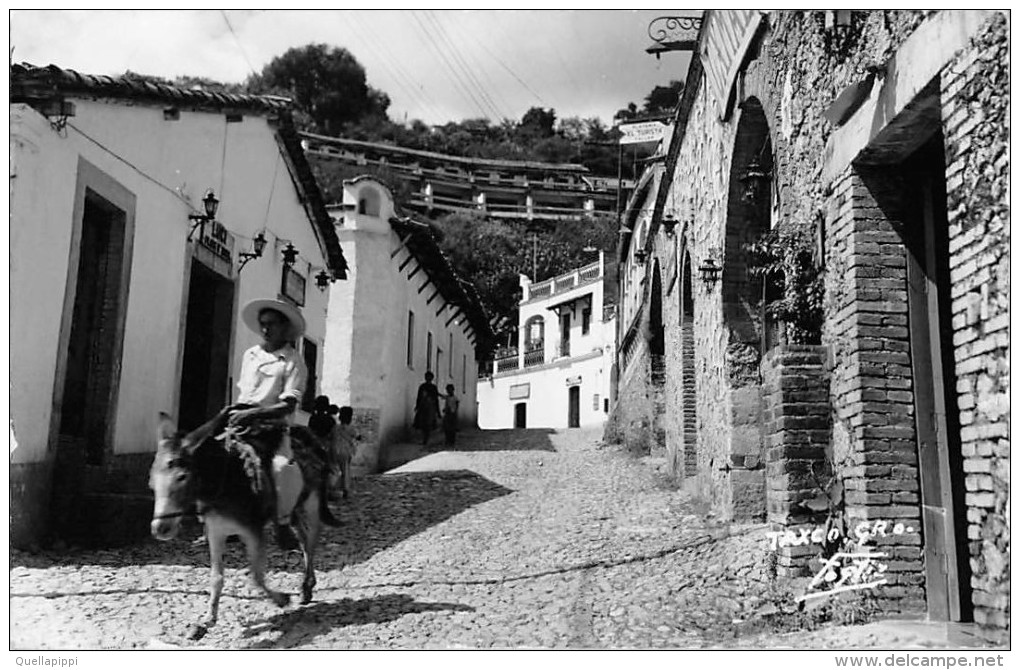 03016 "TAXCO GRO "  ANIMATA, ASINO.  PAPEL KODAK. CART. NON SPED. - Mexique