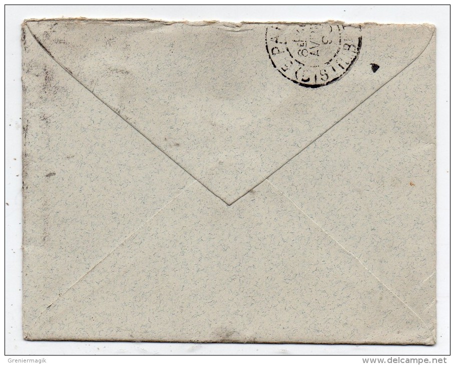 Lettre Grande Bretagne Clifton - France Paris 1895 Avec N° 95 Y&T - Briefe U. Dokumente