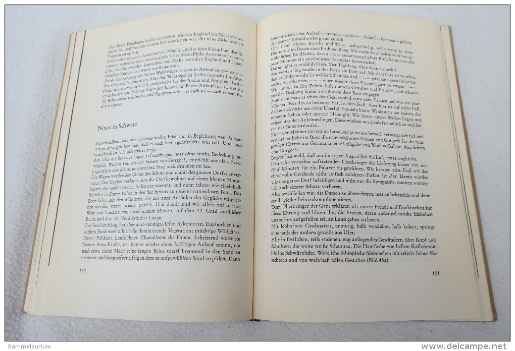 Paul Hartlmaier "Amba Ras" Eine Reise Durch Das Kaiserreich Äthiopien, Handschriftlich Signiert - Signierte Bücher