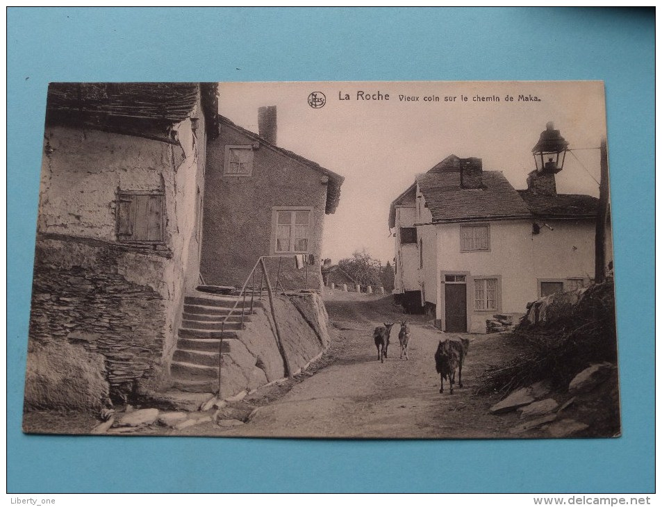 Vieux Coin Sur Le Chemin De MAKA ( Série La Roche N° 42 ) Anno 19?? ( Zie Foto Voor Details ) - La-Roche-en-Ardenne