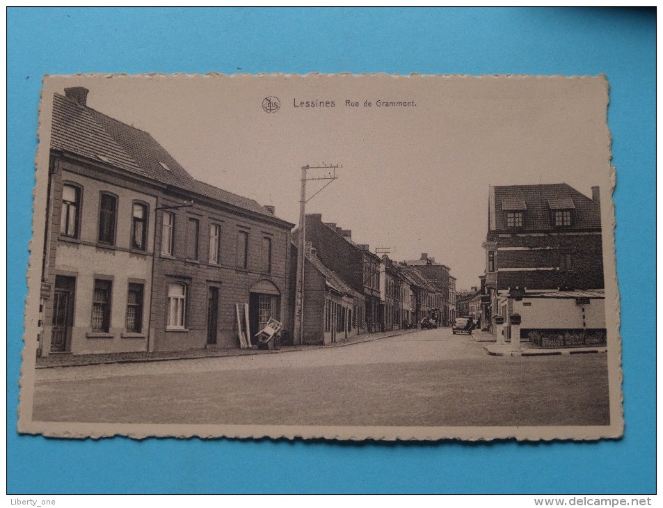 Rue De Grammont LESSINES ( Van Cromphout ) Anno 19?? ( Zie Foto Voor Details ) - Lessen