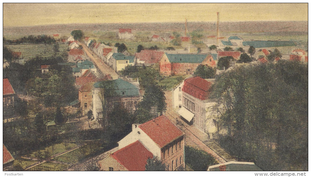 ALTE POSTKARTE AHAUS AUS DER VOGELSCHAU PANORAMA Totalansicht Total 1921 Ansichtskarte AK Cpa Postcard - Ahaus