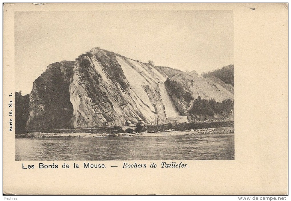 Les Bords De La Meuse - Rochers De TAILLEFER - TAILFER - Vanderauwera Série 16 N° 1 - Profondeville