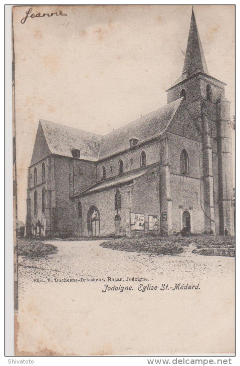 (3501) Jodoigne – L'eglise St Medard (ecrite) - Jodoigne