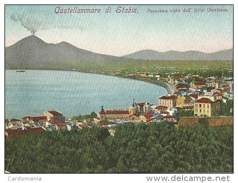 Castellammare Di Stabia(Napoli)-Panorama-1909 - Castellammare Di Stabia