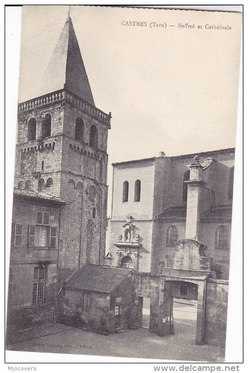 Old FRANCE Postcard CASTRES CATHEDRAL - Chiese E Cattedrali