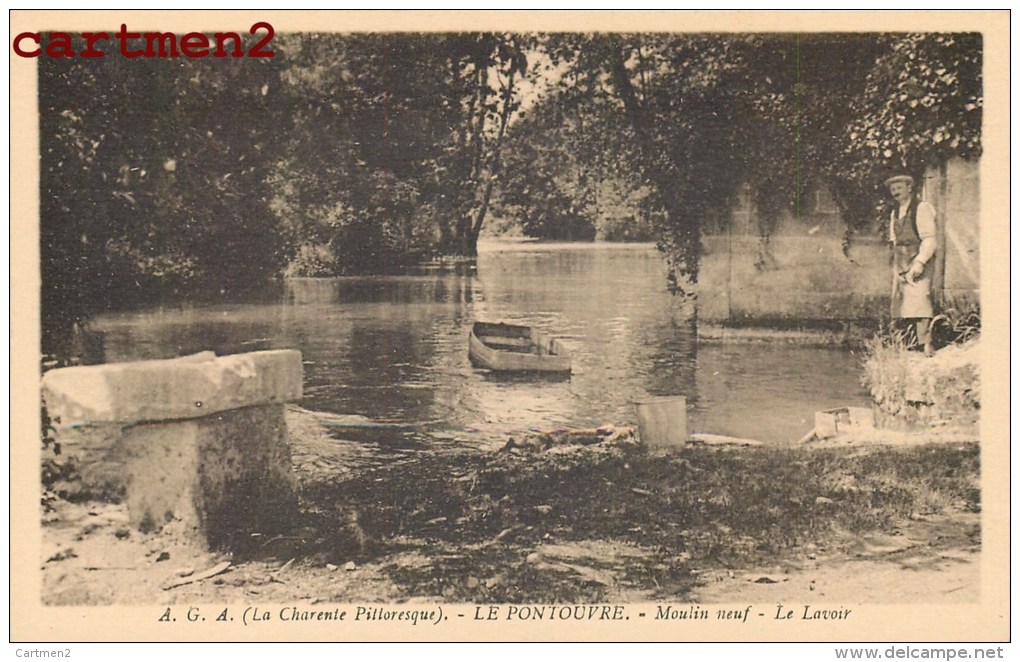 LE PONTOUVRE MOULIN NEUF LE LAVOIR 16 CHARENTE - Altri & Non Classificati