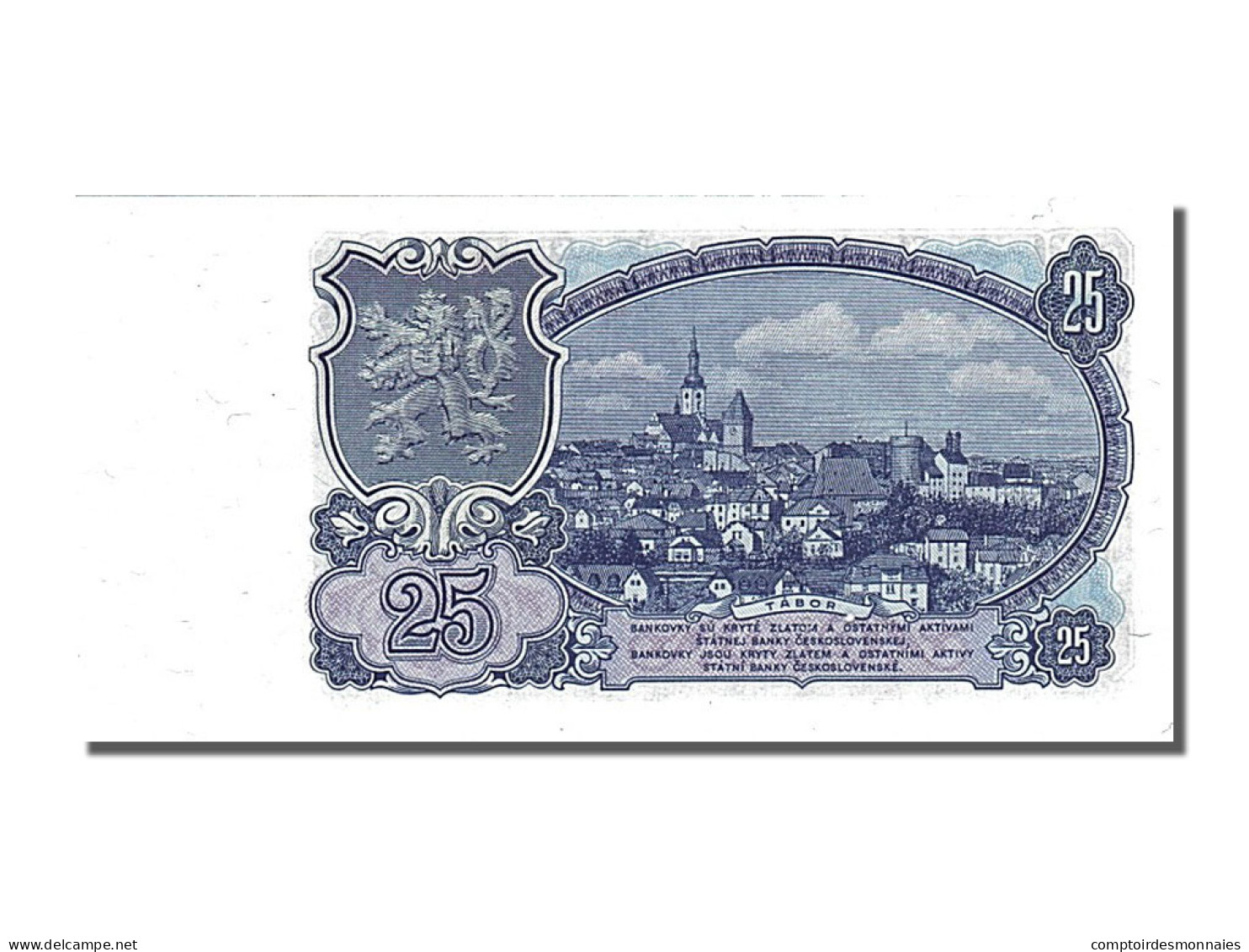 Billet, Tchécoslovaquie, 25 Korun, 1953, NEUF - Czechoslovakia