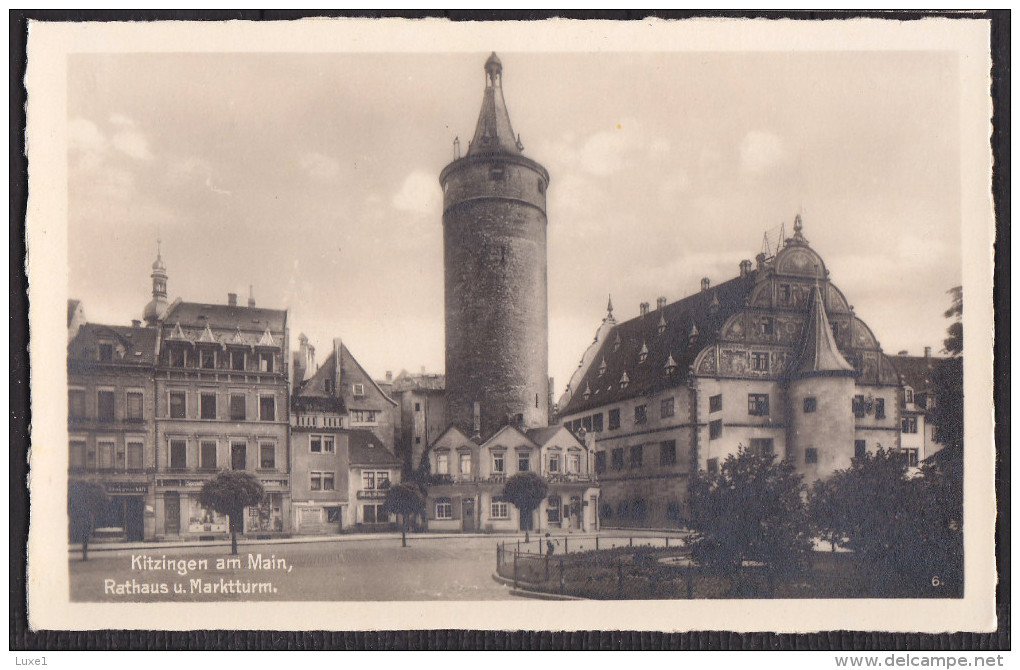 GERMANY,  KITZINGEN , OLD POSTCARD - Kitzingen