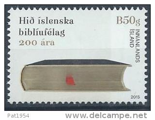 Islande 2015, N°1390 Neuf Association Biblique - Unused Stamps