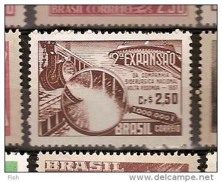 Brazil ** & II Expansion Of The National Company Siderurgica, Volta Redonda 1957 (626) - Unused Stamps
