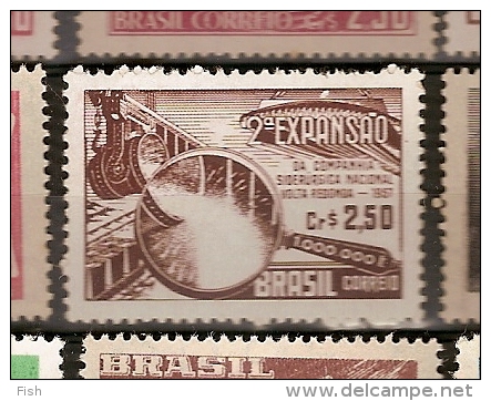 Brazil ** & II Expansion Of The National Company Siderurgica, Volta Redonda 1957 (626) - Neufs