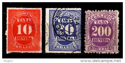 BRASILIEN BRAZIL [Porto] MiNr 0001 Ex ( O/used ) [01] - Postage Due