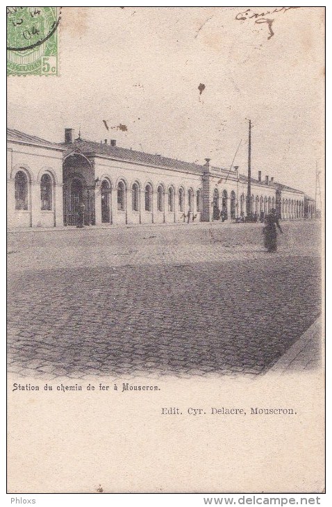 Mouscron/station Du Chemin De Fer/ Réf:C3790 - Mouscron - Moeskroen