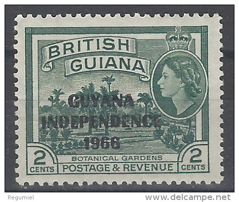 Guyana  225 ** Foto Estandar. 1966 MNH - British Guiana (...-1966)