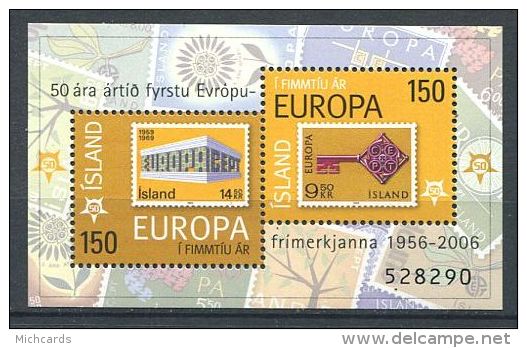 153 ISLANDE 2006 - Europa (Yvert BF 40) Neuf ** (MNH) Sans Trace De Charniere - Nuovi